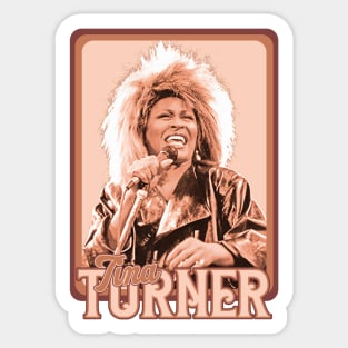 Tina Turner Singer Legend! Sticker